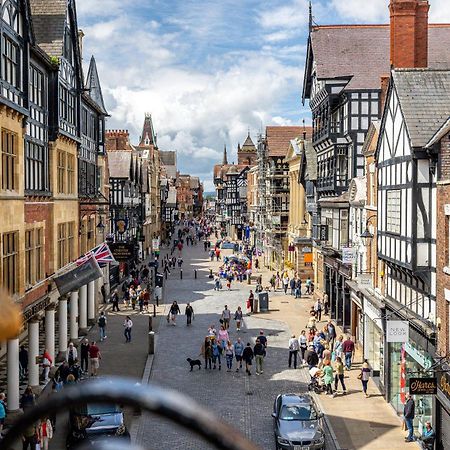 Insta-Worthy Loft On Historic Chester Rows, Sleeps 4 & Free Parking Kültér fotó