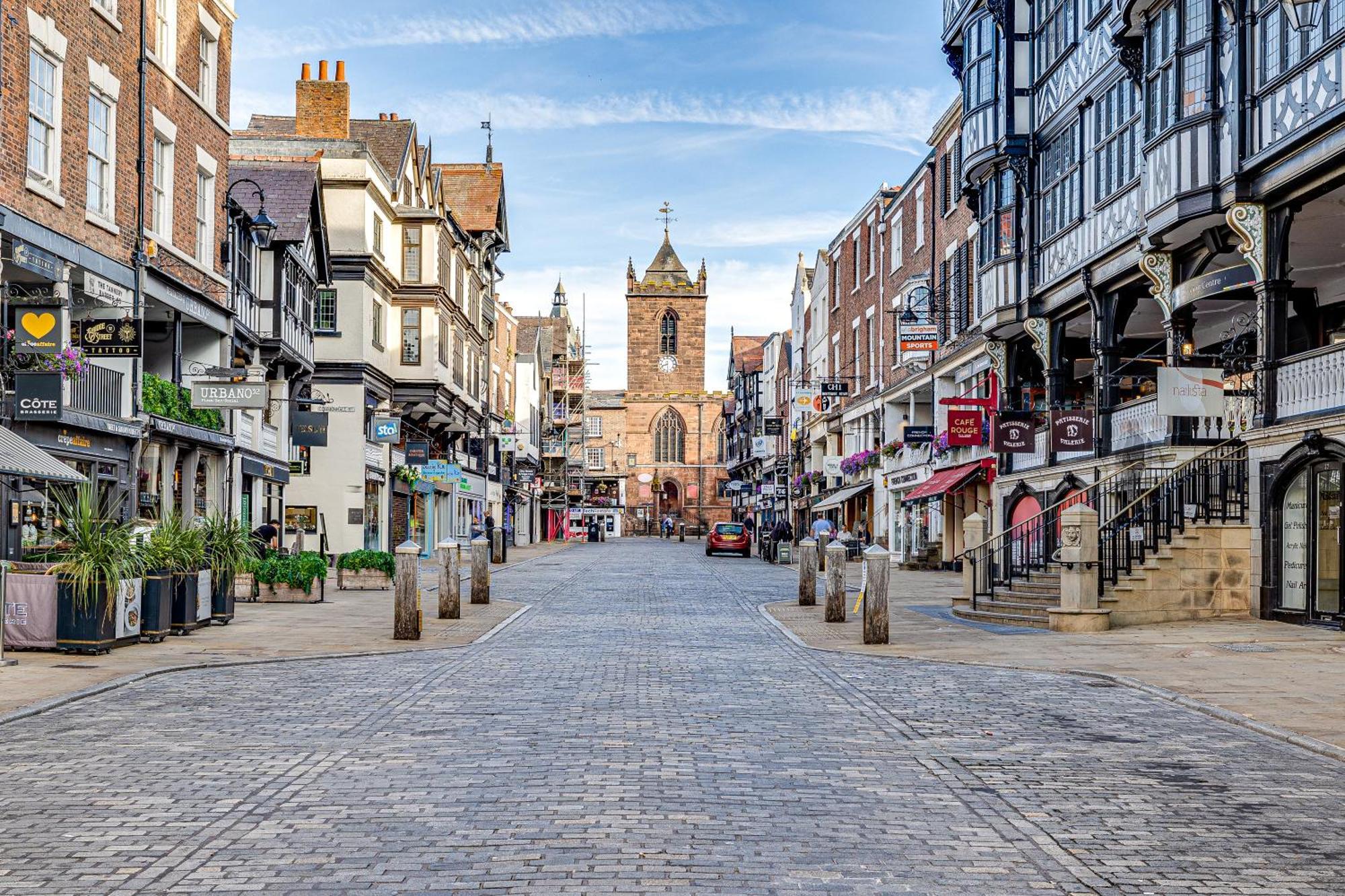 Insta-Worthy Loft On Historic Chester Rows, Sleeps 4 & Free Parking Kültér fotó